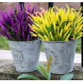 thumbnail image 5 of Artificial Boxwood Stems Faux Plants Shrubs, Fake UV Resistant Greenery Foliage Spring for Farmhouse, Home, Garden, Office, Patio, Wedding and Indoor Outdoor Decor, 5 of 5