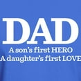 thumbnail image 3 of CafePress - Dad A Son's First Hero Dark T Shirt - Men's Classic Graphic Cotton T-Shirt, 3 of 4