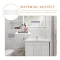 thumbnail image 2 of WASHWEPE 1Jgo Repisa Adhesiva De Acrílico Transparente Para Almacenamiento En Y Cocina, 2 of 7