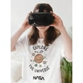 thumbnail image 2 of NASA Explore The Universe T-Shirt Women -NASA Designs, Female XX-Large, 2 of 4