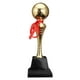thumbnail image 2 of Trofeo esférico de fútbol, ​​trofeos grandes, decoración de trofeos de fútbol, ​​balón de oro 39cm, 2 of 9