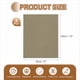 thumbnail image 2 of 2 Pcs Parche de reparación de cuero 8"x10" Kit de cinta de reparación autoadhesiva para cuero y vinilo para muebles, sofás, sillas, asientos de coche, barcos, chaquetas, Caqui, 2 of 7
