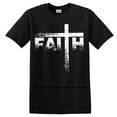 thumbnail image 2 of Faith Cross T-Shirt – Christian Graphic Tee with Bold Grunge Design. Perfect for church, faith events, or everyday inspiration., 2 of 6