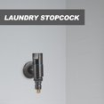 thumbnail image 3 of Miangastore Laundry Faucet Angle Valve Cold Water Faucet Washing Machine Water Tap Accessory, 3 of 8