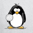 thumbnail image 3 of CafePress - Volleyball Penguin Zip Hoodie - Zip Hoodie, Classic Hooded Sweatshirt with Metal Zipper, 3 of 4