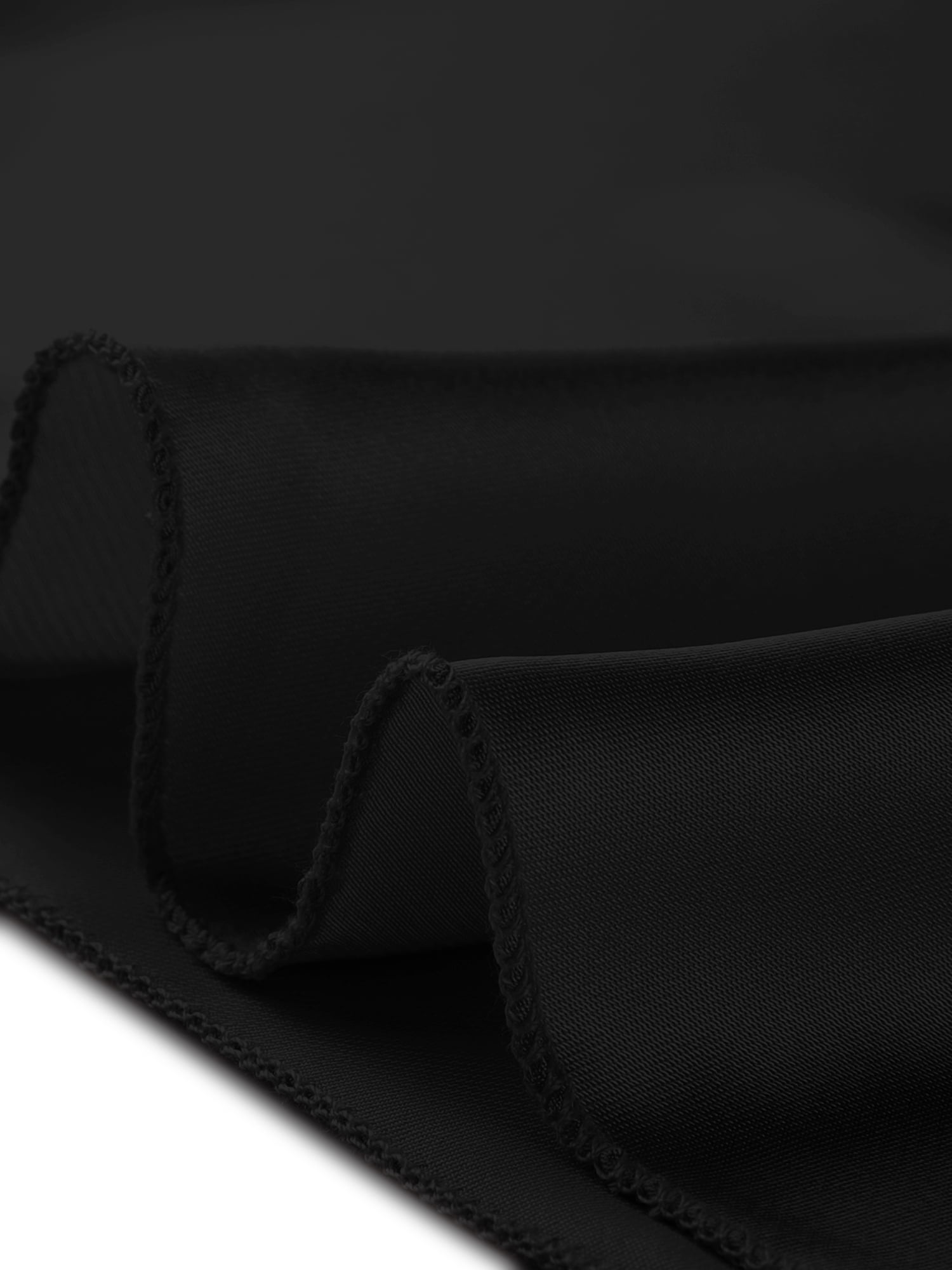 Unique Bargains Womens Satin Cowl Neck Cami Top with Long Pant Loungewear Pajama Set Black S