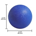 thumbnail image 2 of GOGO Massage Lacrosse Ball for Physical Therapy, Myofascial Release, Yoga Deep Tissue, Trigger Point, Muscle Soreness (Black), 2 of 7