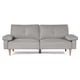 thumbnail image 3 of Sofá Cama Makora Yarvis Gris Claro Lino 3 Posiciones con Soft Foam Reclinable, 3 of 10