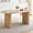 Natural, variant on 70.9" Large Natural Dining Table for 4 People, Rounded Edge, Pre-Assembled Base Modern Wood Kitchen Table for Apartment, Restaurant, Meeting & Study Room, Quick Setup，Natural