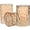 Amber Hammered, variant on Clear Hammered Cylinder Lamp Shade 3 Pack For Chandelier Pendant Light Wall Sconce