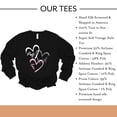 thumbnail image 3 of Love in Faith | Faith Hope Love Hearts Long Sleeve | Black | Christian T-Shirts for Women | Faith Based Apparel |Christian Gifts, 3 of 7