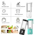 thumbnail image 2 of fastboy Portable 500ml Electric Juicer USB Charging Banana Juice Maker Fruit Extractor Juicing Mixer Machine Kitchen Gadget White, 2 of 6