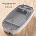 thumbnail image 2 of Turtle feeding tank with sun drying table and cover for household use, 2 of 5