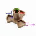 thumbnail image 4 of 3 Pcs Microwave Turntable Coupler 2 Pcs Microwave Oven Turntable Roller Guide Support Glass Tray Drive Coupling Replacement Y-shaped, 4 of 5