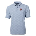 thumbnail image 2 of Men's Cutter & Buck Navy Portland Sea Dogs Virtue Eco Pique Botanical Print Recycled Polo, 2 of 3