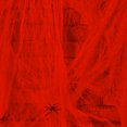 thumbnail image 3 of Guardurnaity Web Prop Halloween Elástico Web Decoración Fiesta Scary Insect Cobweb Network para Bar Home, Red Disfraces de disfraces Rojo Guardurnaity AP003134-05, 3 of 6