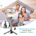 thumbnail image 4 of Trípode para iPhone Selfie Stick, estable, con luz de relleno, 112 cm, 4 of 9