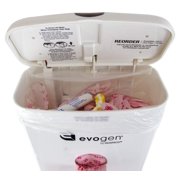 Evogen No-Touch Combination Receptacle (EVNT-CWR), White CA2