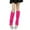 506_Hot Pink, variant on Leg Warmers for Women Fleece Ribbed Knitted Dancer Thermal Winter Fashion Leg Sleeve Red