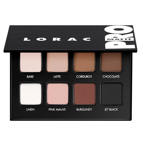 Paleta de sombra de ojos mate de LORAC Pro