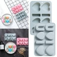 thumbnail image 2 of WHEANG Washable Silicone Cake Cake Candy Chocolate Decorating Tray DIY Craft Project, 2 of 8