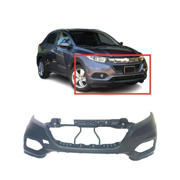 DCP Front Bumper Cover for 2019-2020 Honda HR-V EX LX Sport 04711T7WA80ZZ HO1000321