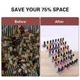 thumbnail image 3 of Acrylic Makeup Rack Organizer Nail Polish Rack Lipstick Rack Display Stand Cosmetic Storage Rack Essential Oil Rack For Bedroom Daily Finishing Of Beauty Bloggers/Beauty Lovers, 3 of 8