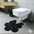 thumbnail image 3 of Alfombra de baño Home Turko Boho de yute, lavable, 60 x 40 cm, baño, 3 of 6