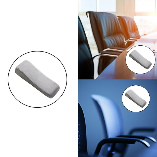 2x almohadillas s y cómodas mejoradas para reposabrazos para sillas de oficina, cojín de espuma viscoelástica para el apoyo del codo, cojín Yotijar almohadillas para reposabrazos de espuma viscoelástica