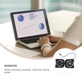 thumbnail image 3 of Portable Foldable Laptop Cooler USB Cooler 2 Fans Computer Stand Chill Mat Notebook Cooling Mat (Black), 3 of 8