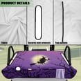 thumbnail image 6 of Yuyamidu Halloween Golf Cart Seat Covers with Front Pockets Witch Golf Cart Seat Towel Blanket for Club Car Accessories for 2 Passenger, Purple Halloween Decor, 6 of 7