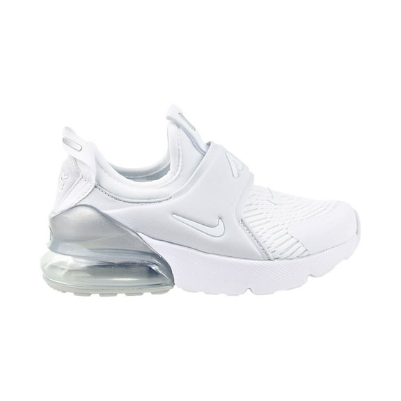 Nike Air Max 270 Extreme (PS) Little Kids' Shoes White-Metallic Silver ci1107-100