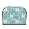 thumbnail image 2 of Fotbe Swan And Flowers4 for Four Slice Toaster Cover, Fingerprint Protector, Super Soft Appliance Cover And Dust Cover,Bread Dust Cover & Fingerprint Protection, 2 of 7