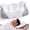 02 White, variant on Cervical Neck Pillow - Memory Foam Pillow for Neck Support and Pain Relief, Ergonomic Contour Pillow for Side Back and Stomach Sleepers, Soft and Cooling Ice Silk Washable Pillowcase