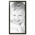 thumbnail image 2 of ArtToFrames 24" x 49" Honors Black with Gold Picture Frame, 24x49 inch Black Wood Poster Frame (WOM-5158), 2 of 7