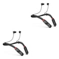 thumbnail image 4 of Inteprter PP auricular cuello colgante reemplazo tipo-c inalámbrico IPX5 impermeable deportes correr auriculares regalo de cumpleaños negro Negro 2Conjunto, 4 of 6