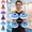 Blue, variant on Water Dumbbells 2-Pack, EVA Foam Aquatic Barbells for Pool Aerobics & Resistance, Lightweight Floating Fitness for Swimming, Spa & Water Therapy