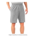 thumbnail image 3 of Short Fuit Of The Loom para Mujer, Deportivo Gris Jaspe Claro Talla G, 3 of 4