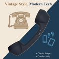 thumbnail image 6 of Retro Phone Handset with High-Fidelity 38mm Speaker & 111dB Sensitivity, Smart Chip for HD Calls, Durable ABS Design with Tangle-Free Cord, 6 of 7