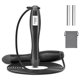 thumbnail image 1 of Skipping rope with for adults, adjustable with weights, adjustable length, non-slip, black, cross rope skipping rope, 1 of 5