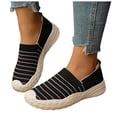 thumbnail image 6 of YLYL Womens Knit Platform Sneakers Thick Sole No Slip Lightweight Comfortable Casual Walking Shoes, 6 of 7