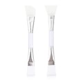 thumbnail image 1 of 2 cepillos para mascarilla facial y aplicador de silicona suave para mascarilla facial, herramienta de belleza de doble cabezal para mascarillas de barro., 1 of 5