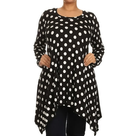 walmart tunic tops plus size