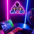 thumbnail image 2 of Letrero decorativo Kavaas Gamer Neon Light 39 x 33 cm USB, 2 of 6