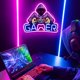 thumbnail image 2 of Letrero decorativo Kavaas Gamer Neon Light 39 x 33 cm USB, 2 of 6