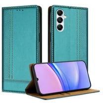 for Samsung Galaxy A16 5G/4G Slim Case with Card Holder, Premium PU Leather Wallet Case with Flip Card Slots Kickstand & Magnetic Closure for Samsung Galaxy A16 5G/4G, Green