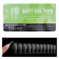 thumbnail image 1 of asddcavvf Ongle en Porcelaine Blanc Ultra Fin Non Récurant avec Longue Goutte Amande Non Abrasif, 1 of 6