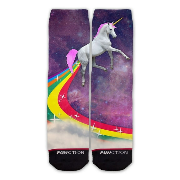 Function - Rainbow Farting Unicorn Fashion Socks