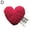 Red, variant on Cute Seat Back Car Hook Love Heart Plush Universal Auto Headrest Clothes Ha
