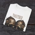 thumbnail image 3 of TOGETHER FOREVER Romantic Skulls Unisex Garment-Dyed T-shirt, 3 of 10